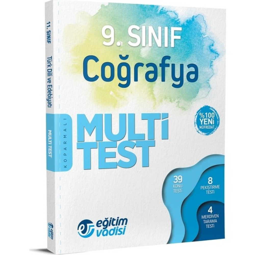 Eğitim Vadisi Yayınları 9. Sınıf Coğrafya Multi Test Yaprak Testler Fiyatı
