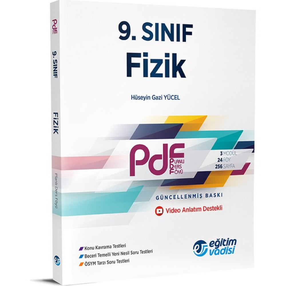 Eğitim Vadisi Yayınları 9. Sınıf (Pdf) Fizik Kaynak Kitapları Fiyatı