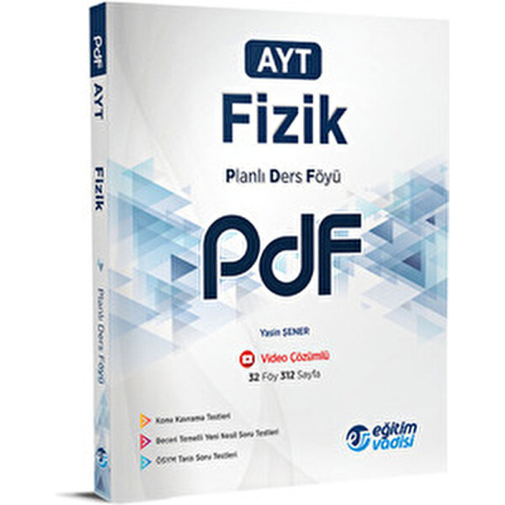 Eğitim Vadisi Yayınları Ayt Pdf Fizik - Eğitim Vadisi Yayınları Temel Yeterlilik Testi (TYT) Fiyatı