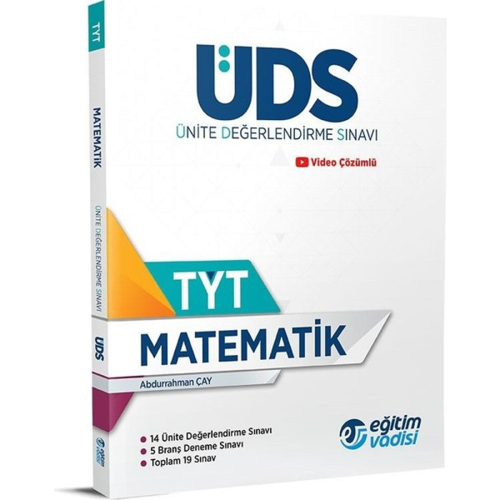 Eğitim Vadisi Yayınları TYT Matematik Uds Ünite Değerlendire Sınavı Yeni 2022 Temel Yeterlilik Testi (TYT) Fiyatı