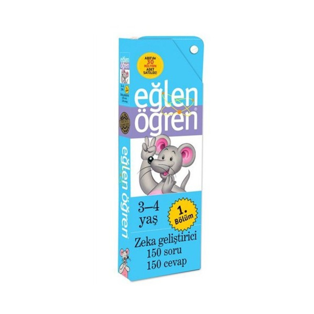Eğlen Öğren 3-4 Yaş 1. Bölüm-Kolektif Okul Öncesi Eğitici & Öğretici Kitaplar Fiyatı