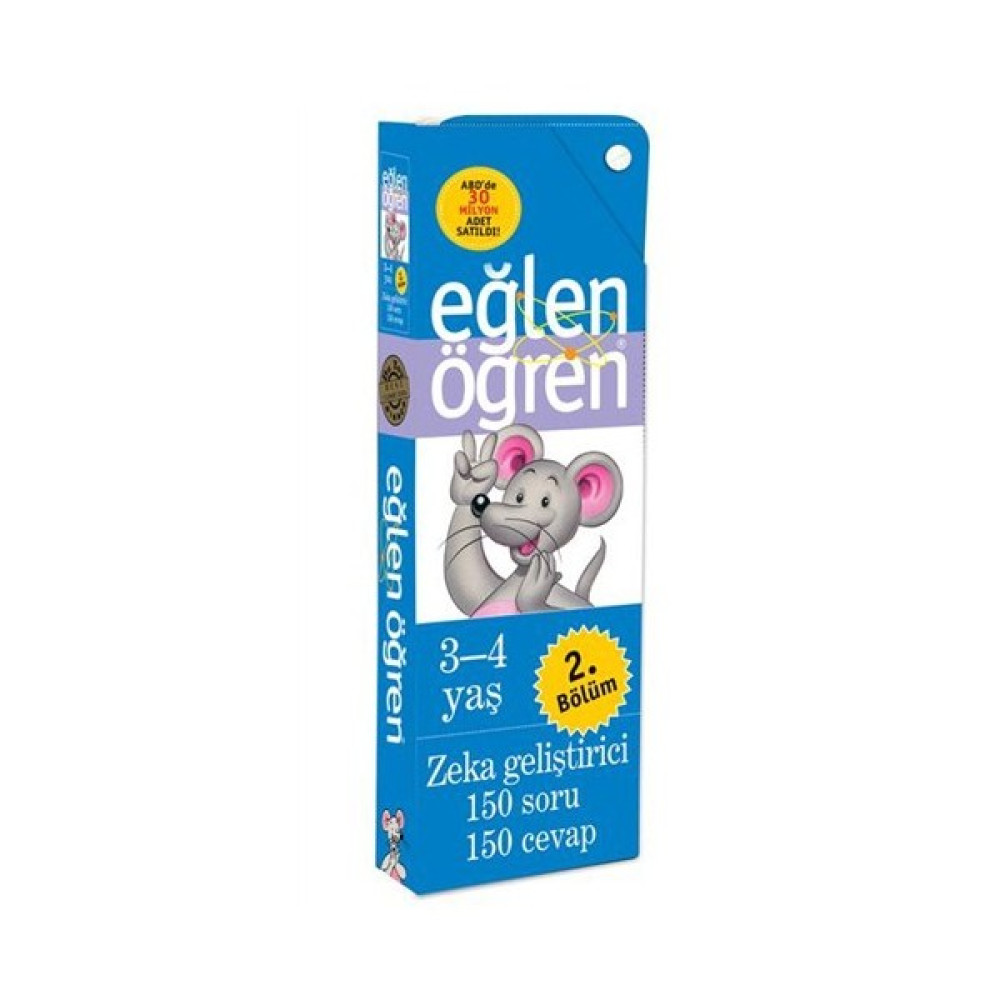 Eğlen Öğren 3-4 Yaş 2. Bölüm-Kolektif Okul Öncesi Eğitici & Öğretici Kitaplar Fiyatı