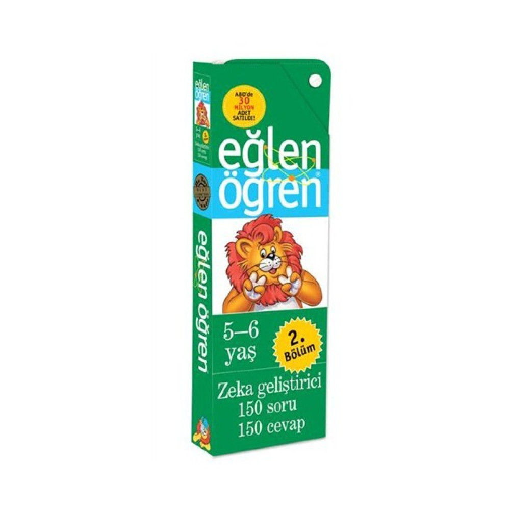Eğlen öğren 5-6 Yaş 2. Bölüm Okul Öncesi Eğitici & Öğretici Kitaplar Fiyatı