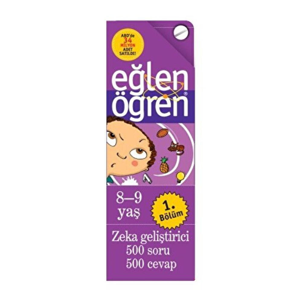 Eğlen Öğren 8-9 Yaş 1. Bölüm-Kolektif Okul Öncesi Eğitici & Öğretici Kitaplar Fiyatı