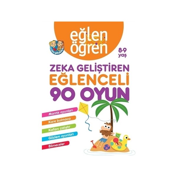 Eğlen Öğren 8-9 Yaş - Zeka Geliştiren Eğlenceli 90 Oyun Diğer Fiyatı