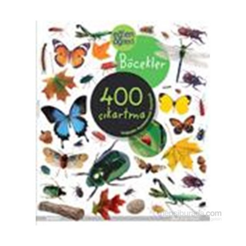 Eğlen Öğren Böcekler 400 Çıkartma-Kolektif Okul Öncesi Eğitici & Öğretici Kitaplar Fiyatı