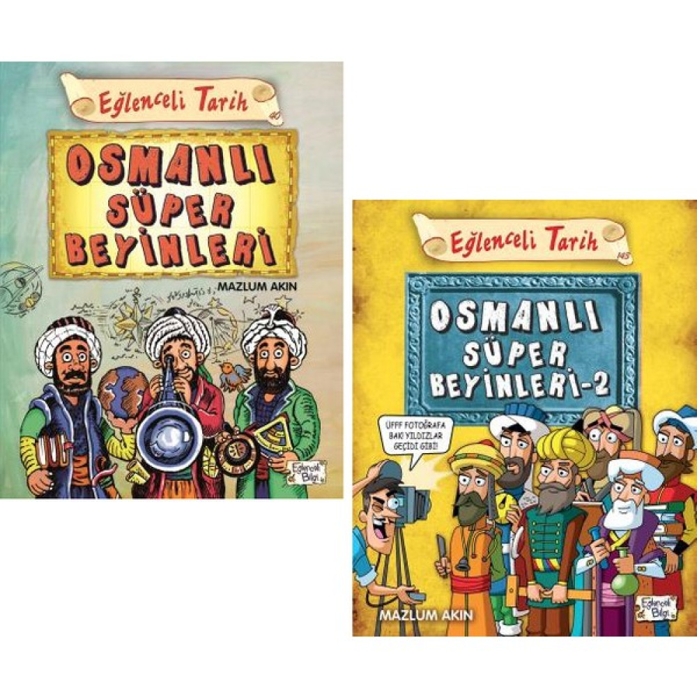 Eğlenceli Bilgi Tarih 2 Kitap Set Osmanlı Süper Beyinleri 1-2 Çocuk Öykü Fiyatı