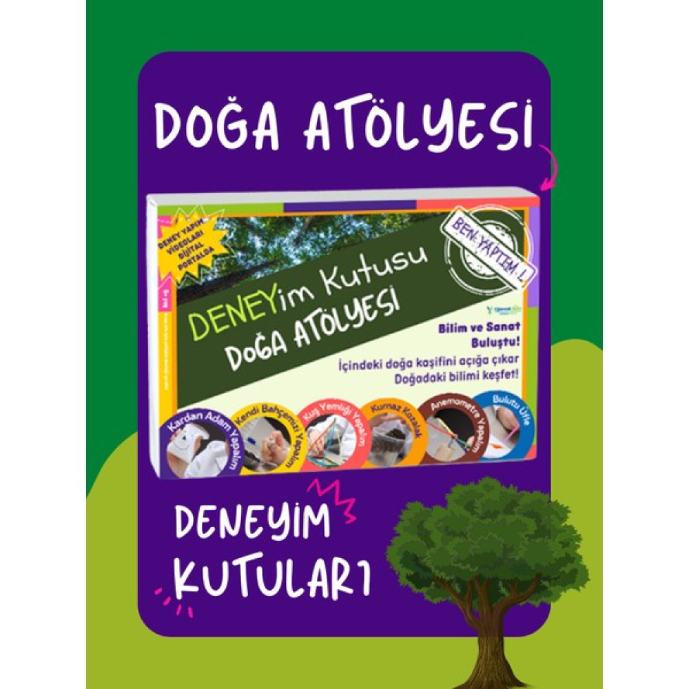 Eğlenceli Bilim Deneyim Kutusu – Doğa Atölyesi Deney Seti / Deney Yapılış Videosu Hediyeli Eğitici Oyuncak Fiyatı
