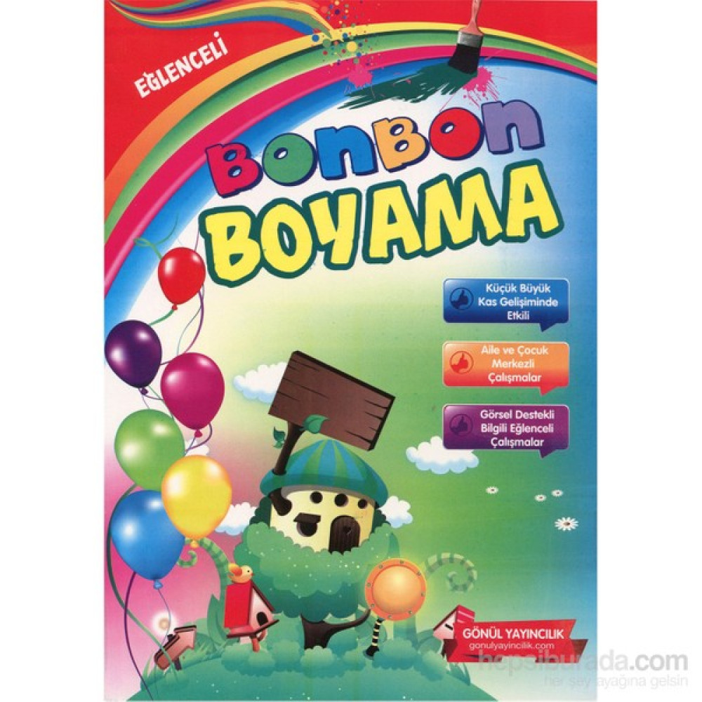 Eğlenceli Bonbon Boyama Aktivite & Eğitici Kitaplar Fiyatı