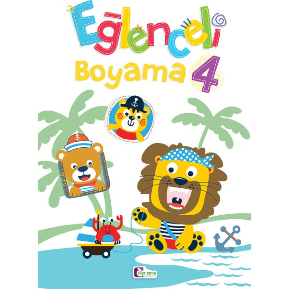 Eğlenceli Boyama Kitabı 4 Aktivite & Eğitici Kitaplar Fiyatı