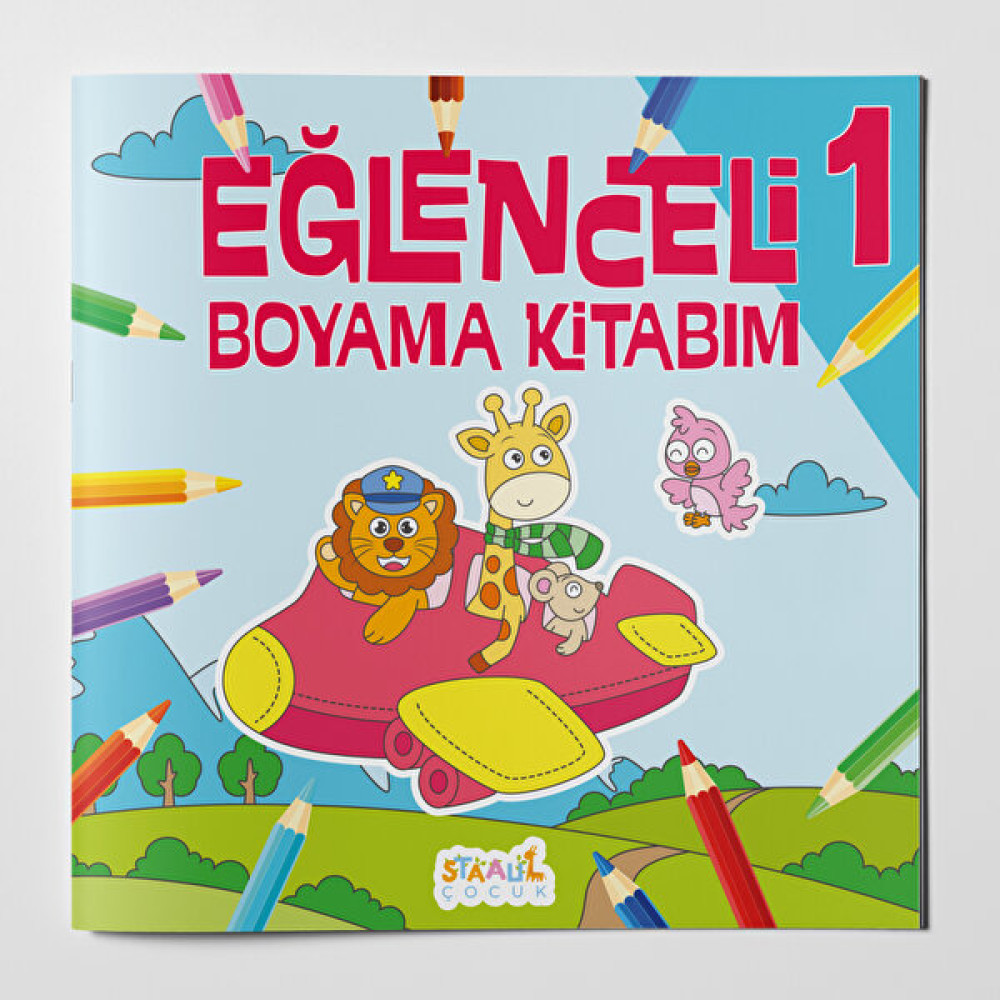 Eğlenceli Boyama Kitabım 1 (3-6 Yaş için Boyama Kitabı) Aktivite & Eğitici Kitaplar Fiyatı