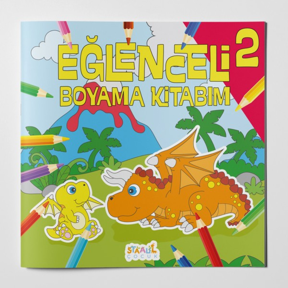 Eğlenceli Boyama Kitabım 2 (3-6 Yaş için Boyama Kitabı) Aktivite & Eğitici Kitaplar Fiyatı