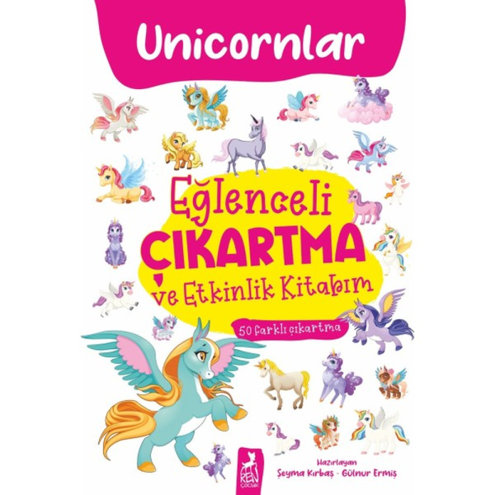 Eğlenceli Çıkartma ve Etkinlik Kitabım - Unicornlar Okul Öncesi Eğitici & Öğretici Kitaplar Fiyatı