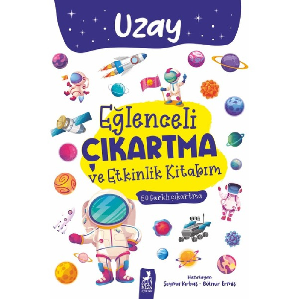 Eğlenceli Çıkartma ve Etkinlik Kitabım - Uzay Okul Öncesi Eğitici & Öğretici Kitaplar Fiyatı