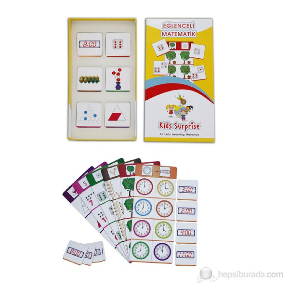Eğlenceli Matematik (Kids Surprise) Okul Öncesi Eğitici & Öğretici Kitaplar Fiyatı