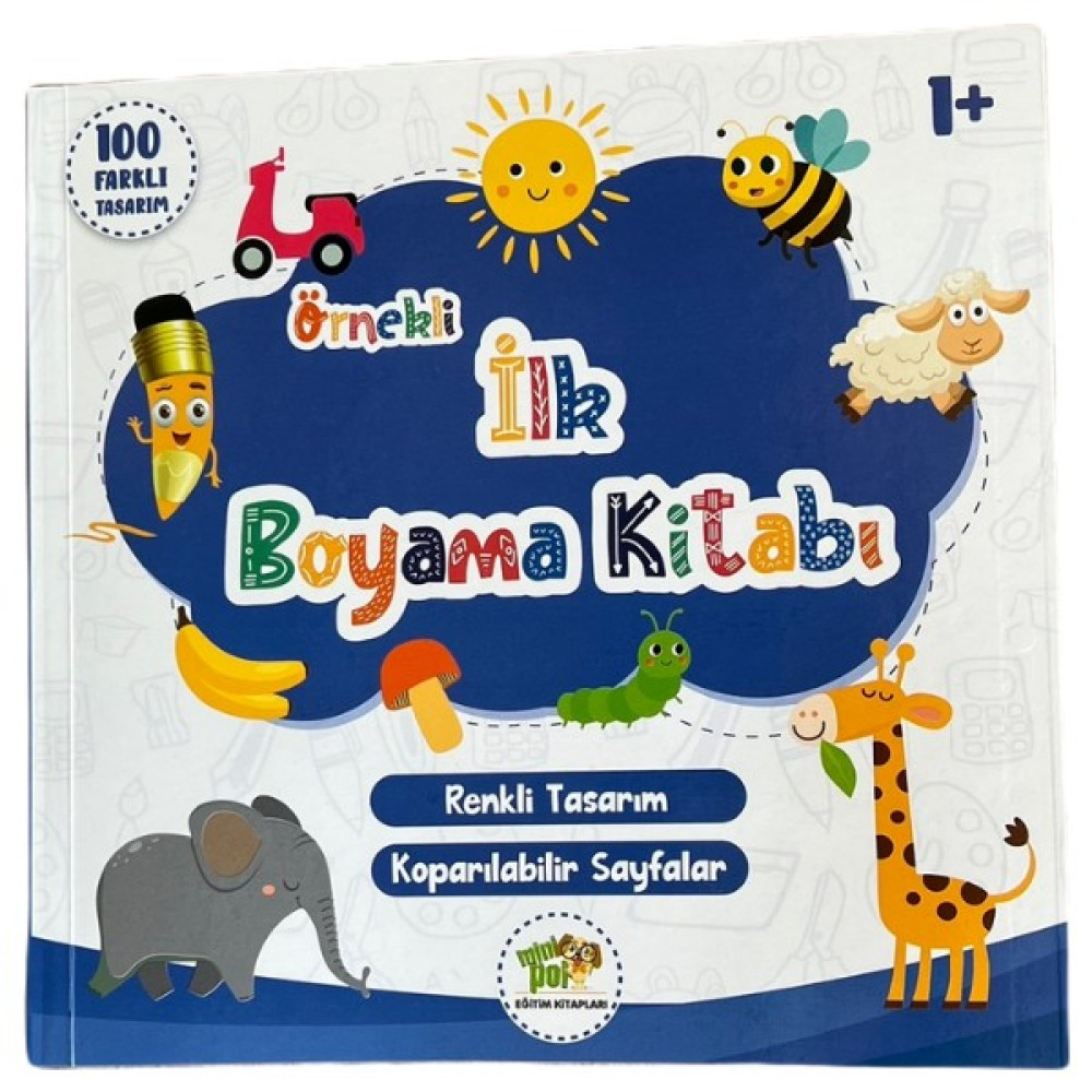Eğlenceli Örnekli Ilk Boyama Kitabı Aktivite & Eğitici Kitaplar Fiyatı