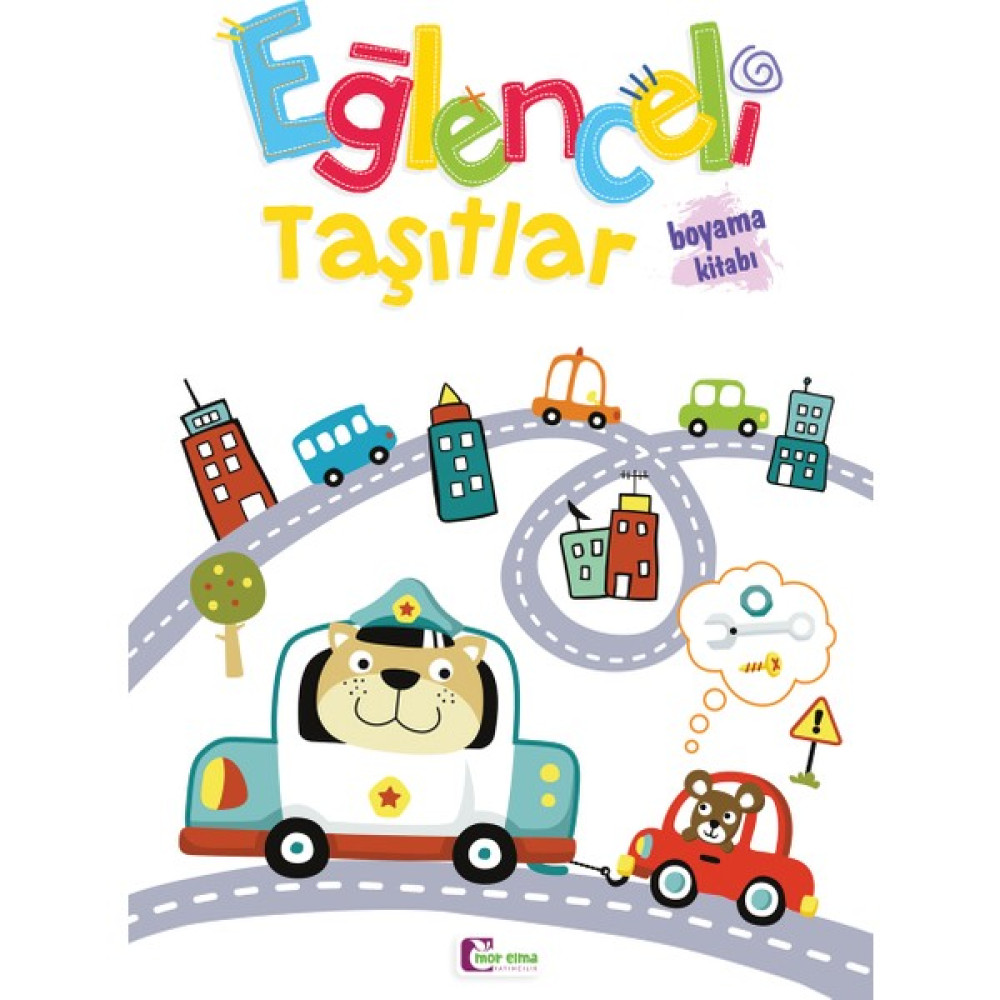 Eğlenceli Taşıtlar Boyama Kitabı - Zarife Üspolat Aktivite & Eğitici Kitaplar Fiyatı