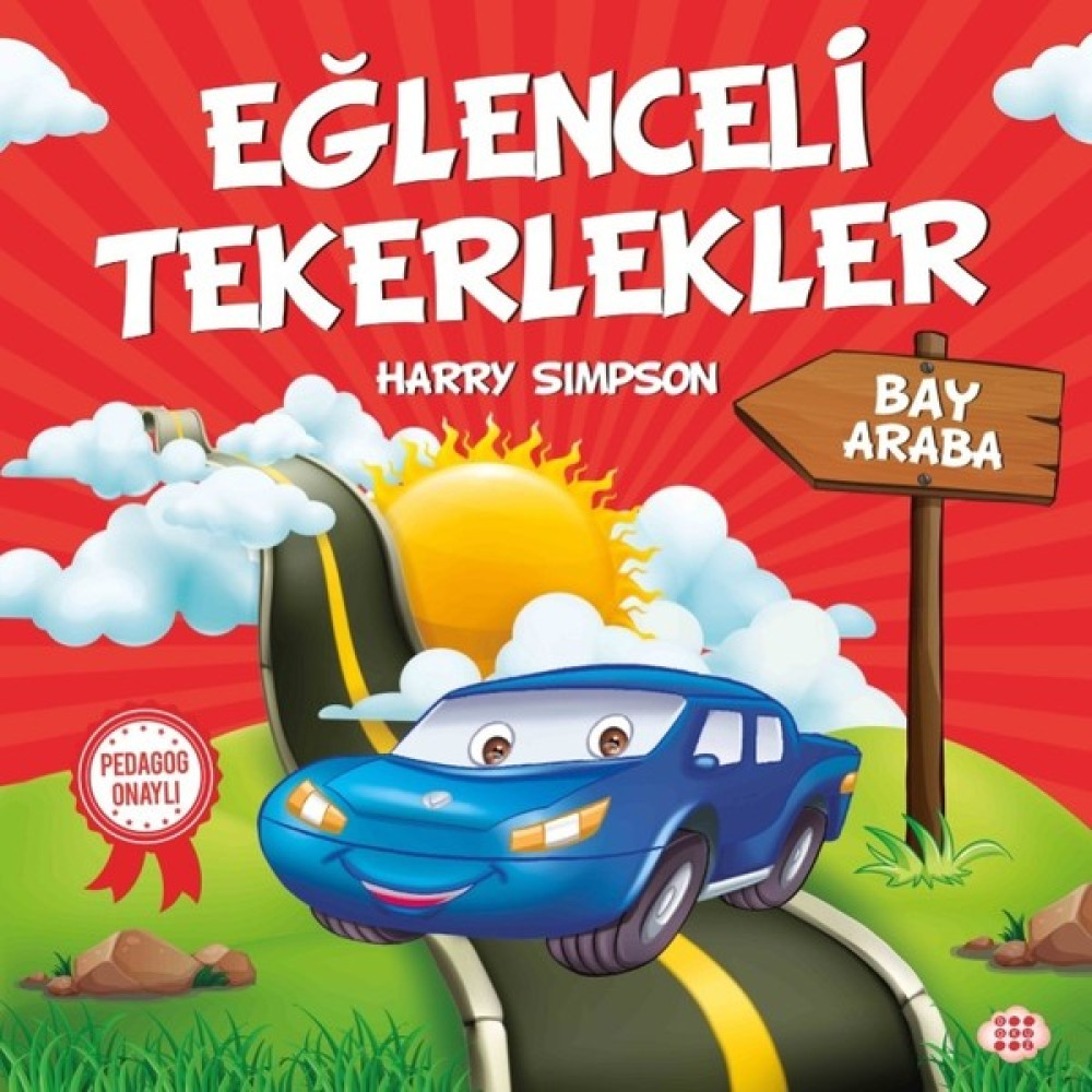 Eğlenceli Tekerlekler – Bay Araba - Harry Simpson Okul Öncesi Eğitici & Öğretici Kitaplar Fiyatı