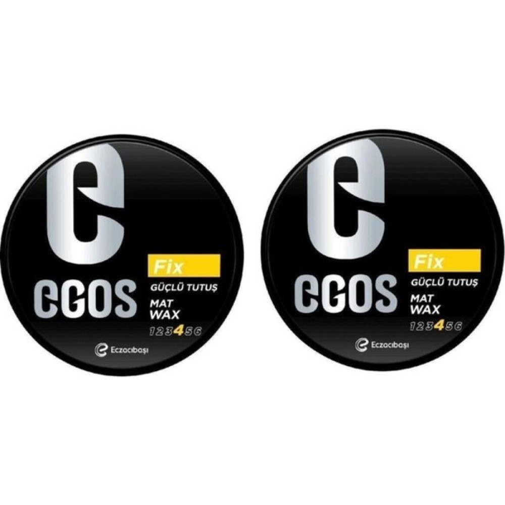 Egos Wax Fix Güçlü Tutuş Mat Görünüm 100 ml x 2 Adet Saç Bakim Ürünleri - 1 Saç Şekillendirici Krem Fiyatı
