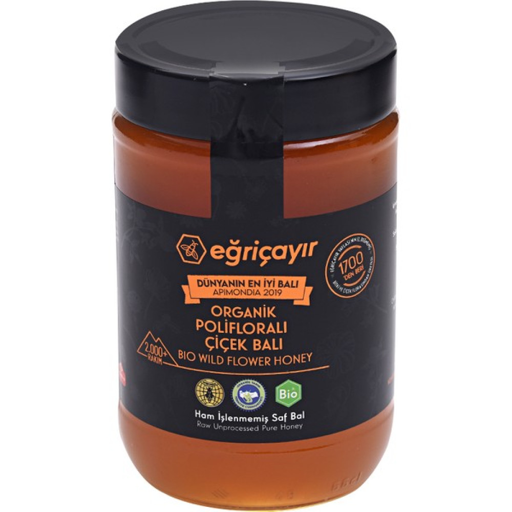 Eğriçayır Organik Polifloralı Çiçek Balı 850 gr Bal ve Reçel Fiyatı