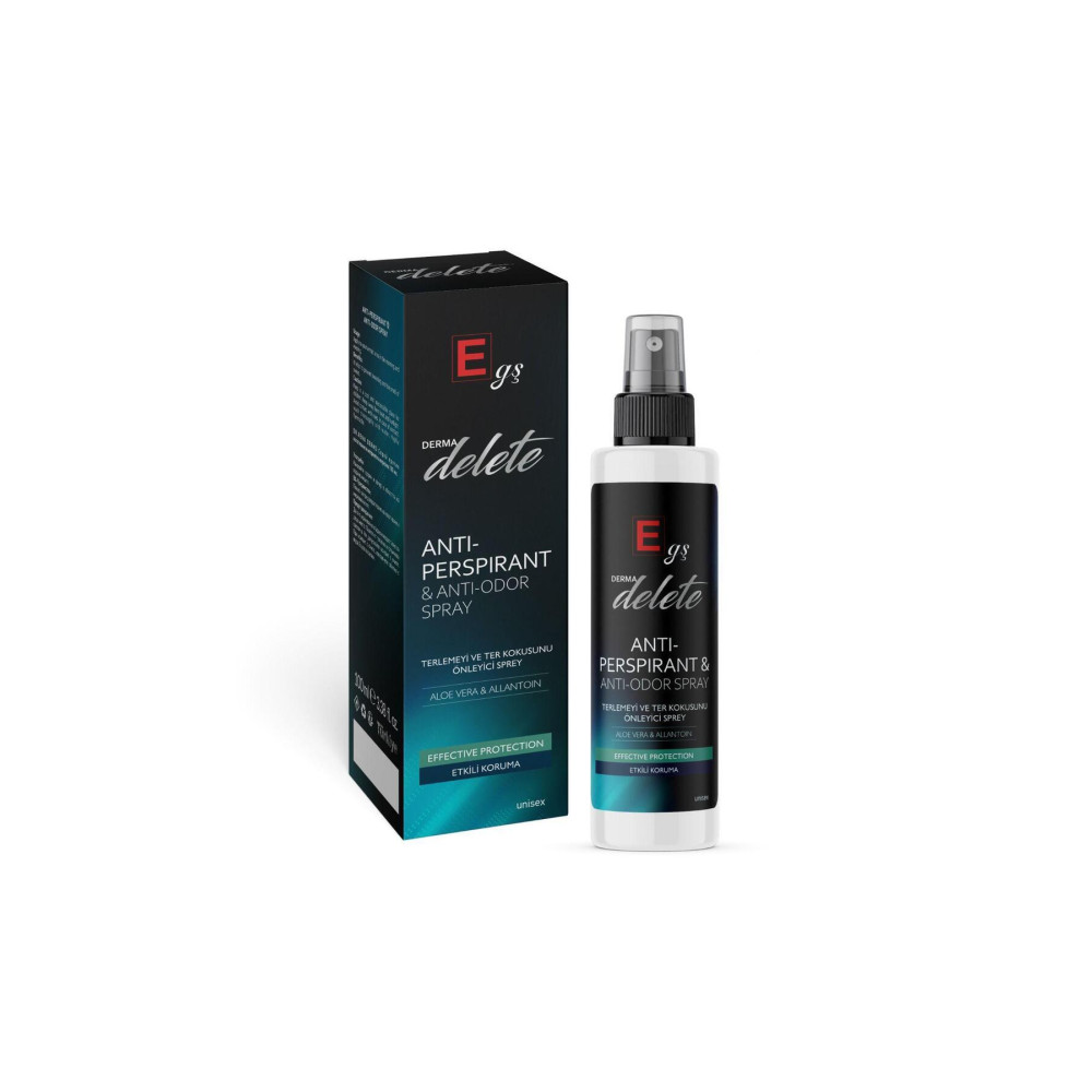 EGŞ COSMETİCS DERMADELETE ANTİ-PERSPIRANT TER VE KOKU ÖNLEYİCİ SPREY 100ML Deodorantlar Fiyatı