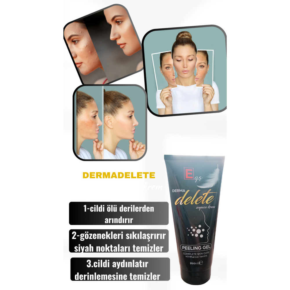 EGŞ COSMETİCS Ten Dermadelete Soyucu Krem Cilt Temizleme ve Peeling Fiyatı