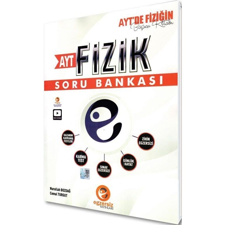 Egzersiz Yayınları AYT Fizik Soru Bankası 320 Sayfa Ciltsiz Üniversite Hazırlığı için Diğer Fiyatı