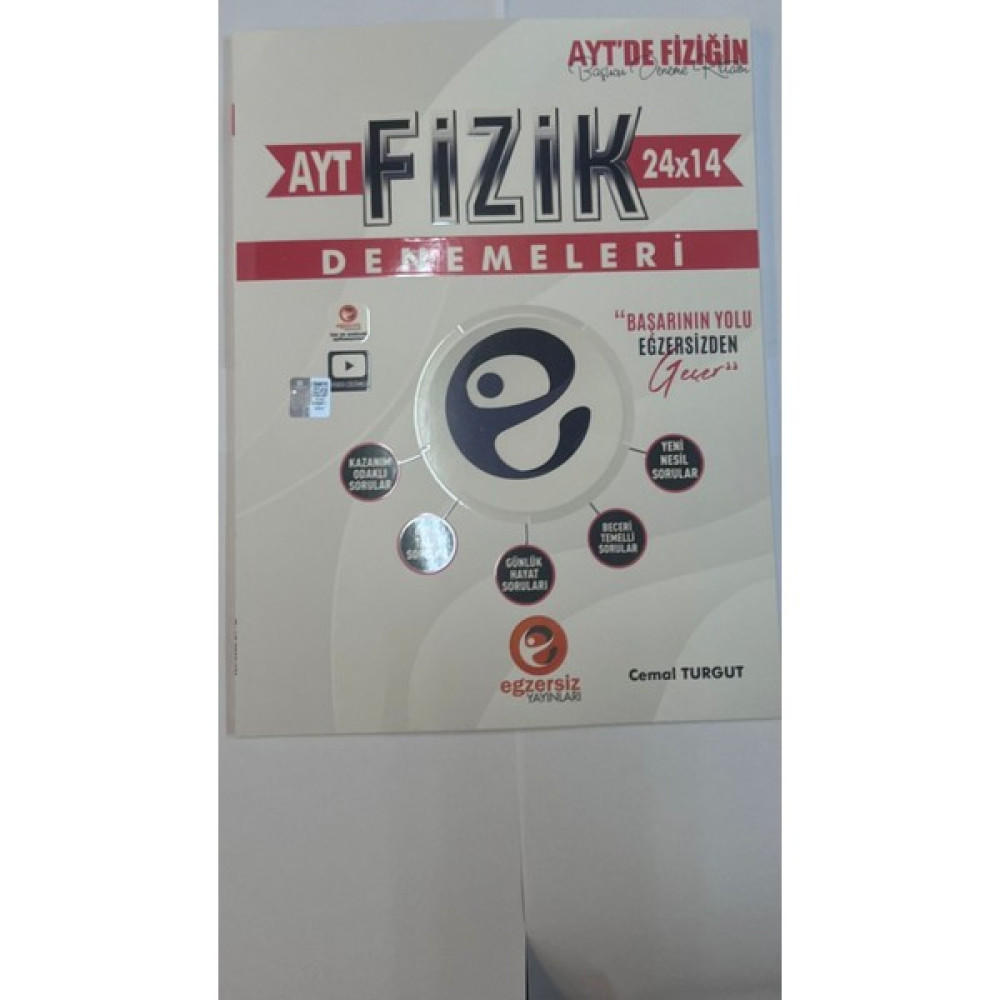 Egzersiz Yayınları Egzersiz Yks Ayt Fizik Denemeleri -2024 Temel Yeterlilik Testi (TYT) Fiyatı