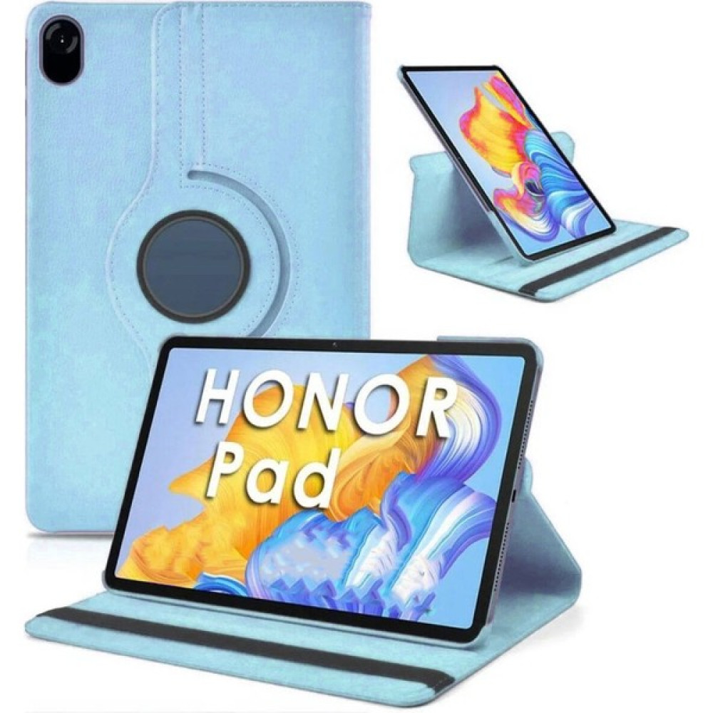 Ehr. Huawei Honor X9 11.5' 360 Dönen Standlı Tablet Kılıf - Mavi Tablet Kılıfı Fiyatı