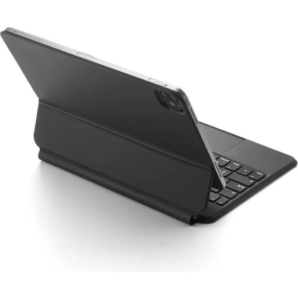 EHZ Teknoloji iPad Pro 12.9inch 2018/2020/2021 Uyumlu Işıklı Touchpad Özelikli M1 Magic Keyboard Klavyeli Kılıf - Siyah Oyuncu Klavyesi Fiyatı