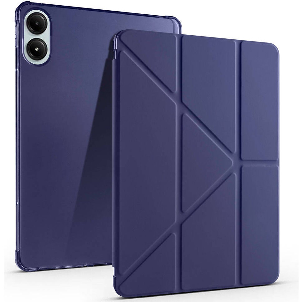 EHZ Teknoloji Xiaomi Poco Pad Uyumlu Kapak Kılıf Tri Folding Kalem Bölmeli Standlı Kılıf - Lacivert Cep Telefonu Kılıfı Fiyatı