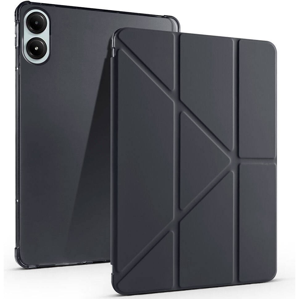 EHZ Teknoloji Xiaomi Poco Pad Uyumlu Kapak Kılıf Tri Folding Kalem Bölmeli Standlı Kılıf - Siyah Cep Telefonu Kılıfı Fiyatı