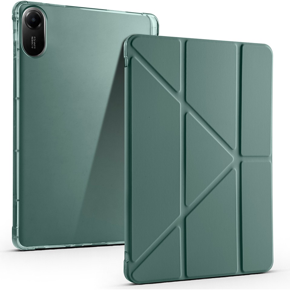 EHZ Teknoloji Xiaomi Redmi Pad 2 Uyumlu Kalem Bölmeli Uyku Modlu Standlı Tablet Kılıfı - Haki Kalem & Yazı Gereçleri Fiyatı