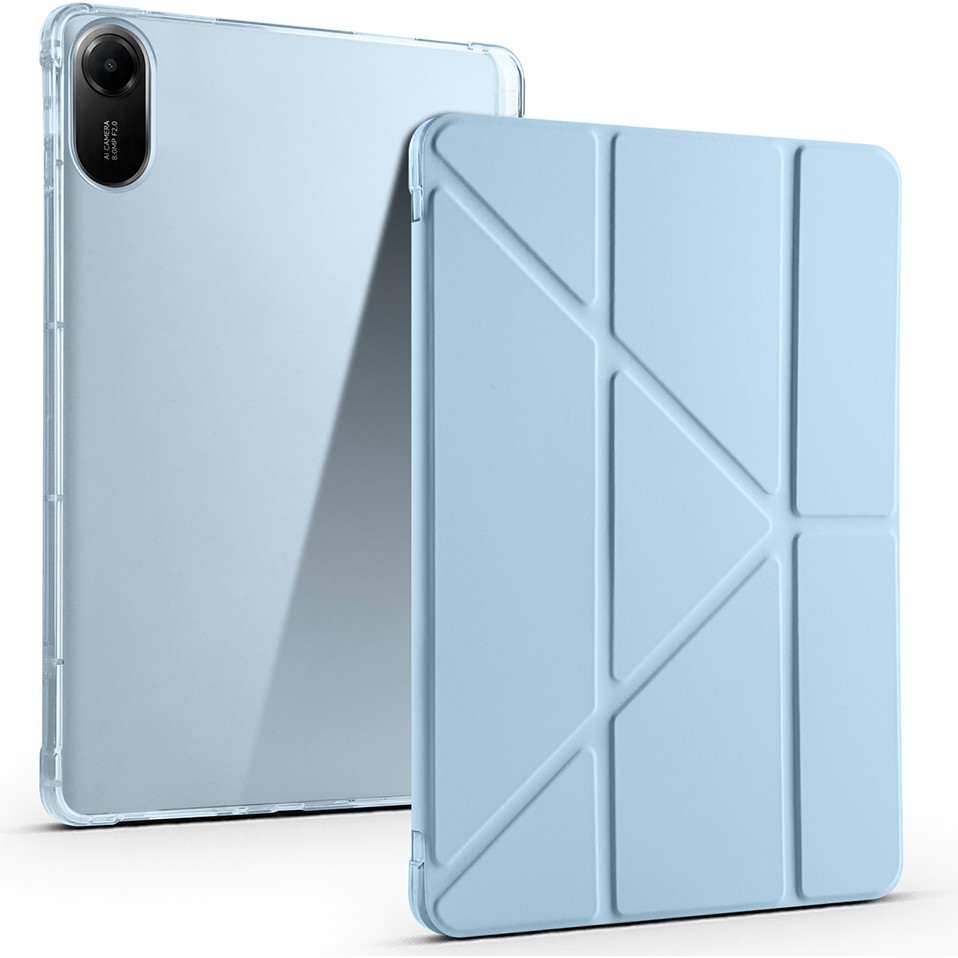 EHZ Teknoloji Xiaomi Redmi Pad 2 Uyumlu Kalem Bölmeli Uyku Modlu Standlı Tablet Kılıfı - Mavi Kalem & Yazı Gereçleri Fiyatı