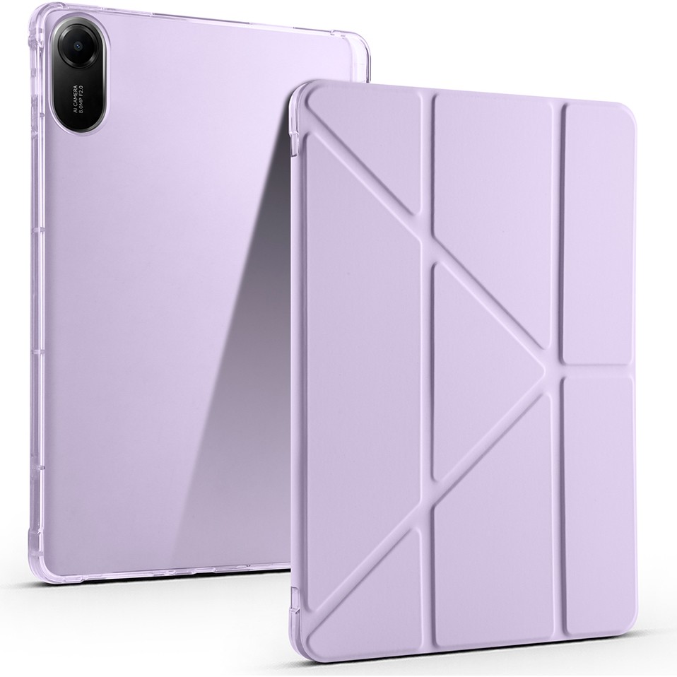 EHZ Teknoloji Xiaomi Redmi Pad 2 Uyumlu Kalem Bölmeli Uyku Modlu Standlı Tablet Kılıfı - Mor Kalem & Yazı Gereçleri Fiyatı