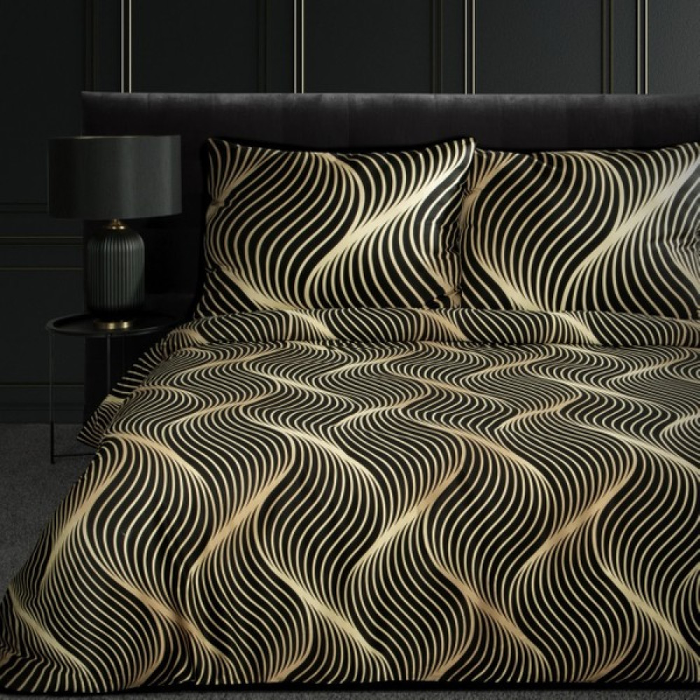 EIFIN Pamuk Saten Nevresim Takımı Çift Kişilik Çarşaflı Blanca S - 200 x 220 cm - Siyah Nevresim Takımı Fiyatı