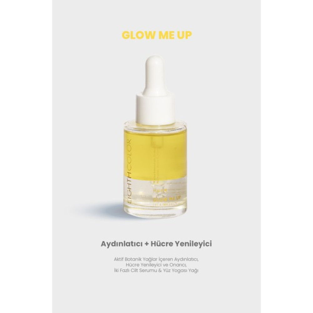 Eighth Color Glow Me Up - Aktif Botanik Yağlar Içeren Leke Karşıtı, Aydınlatıcı Ve Yenileyici Iki Fazlı Cilt Serumu 30ml Anti-Aging / Yaşlanma Karşıtı Fiyatı