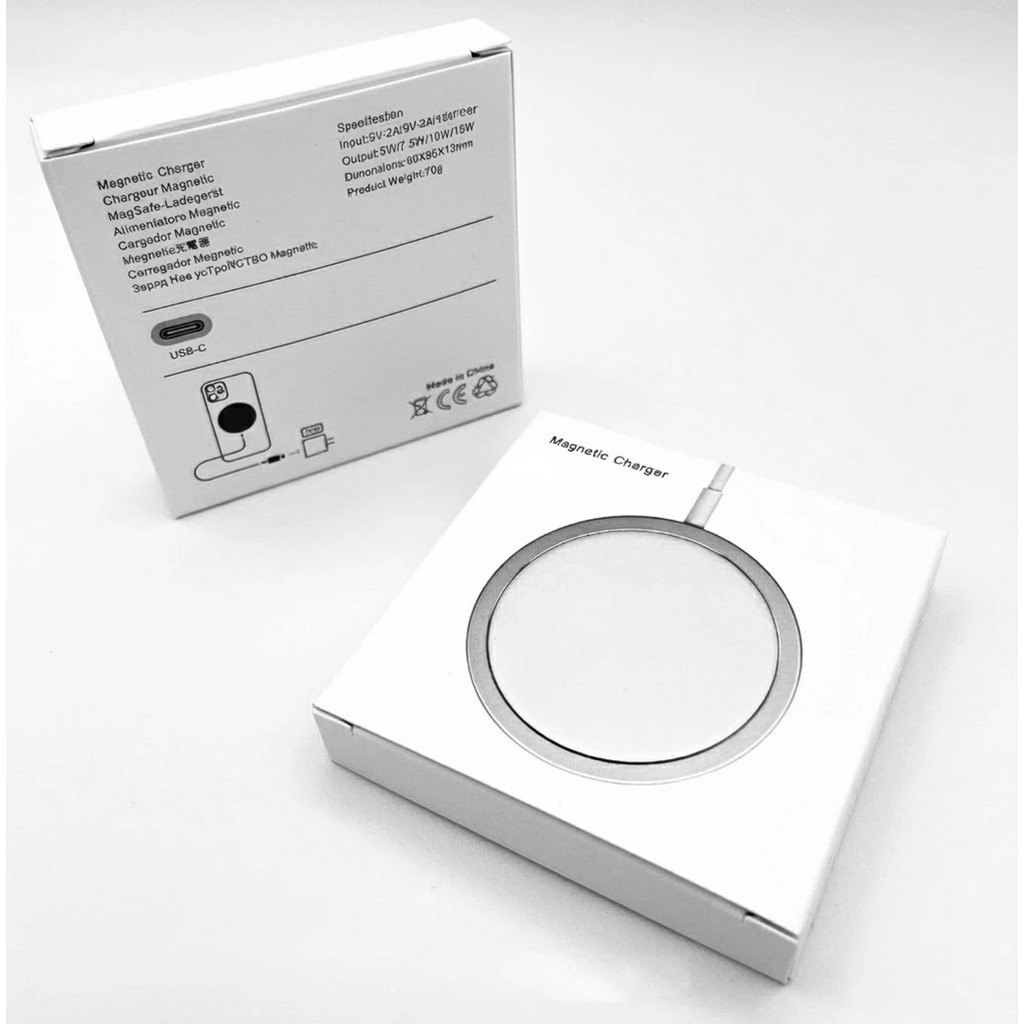 EIMA EMC-14 15W Manyetik Kablosuz Şarj Cihazı | MagSafe Uyumlu - Çok Renkli Cep Telefonu Şarj Cihazı Fiyatı