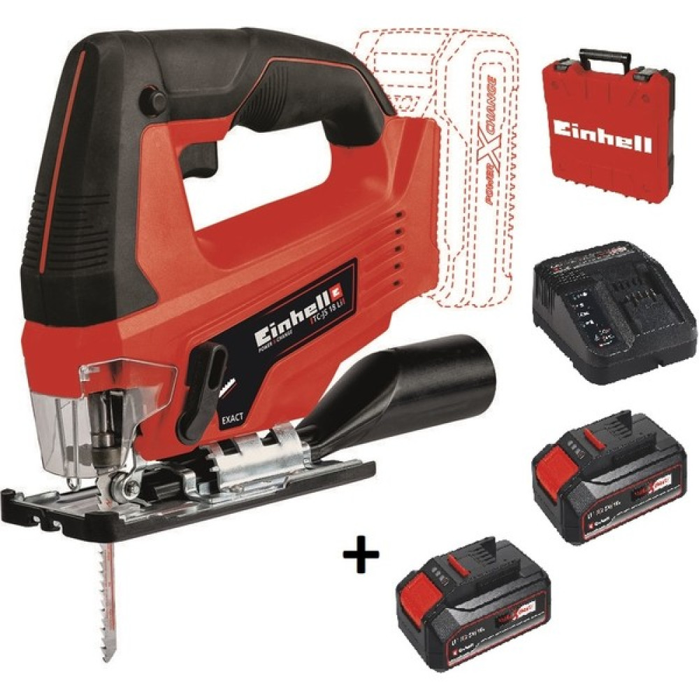 Einhell Tc-Js 18 Li - Tekupaj Testeresi + 2* 2.5 Ah Starter Kit Çantalı Oto Boyaları Fiyatı