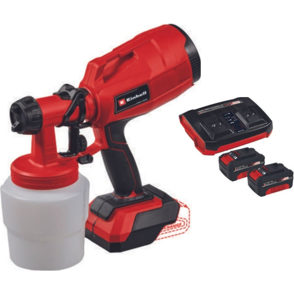 Einhell Tc-Sy 18/60 Li 2X4.0AH Twincharger Çift Akülü Sprey Boya Püskürtme Makinesi Boya Tabancası Fiyatı
