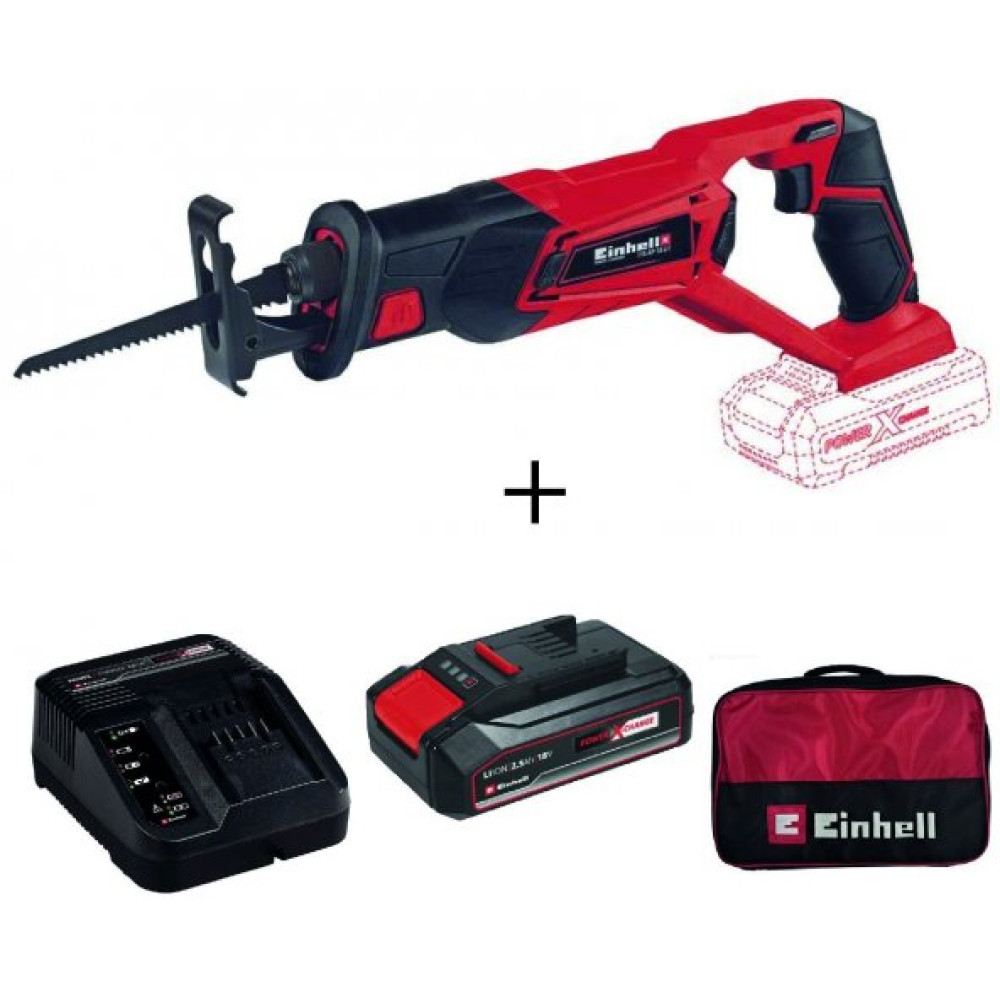 Einhell Te-Ap 18 Li Akulu Kilic Testere + 2,5 Ah Starterkit + Bez Canta Testere Fiyatı