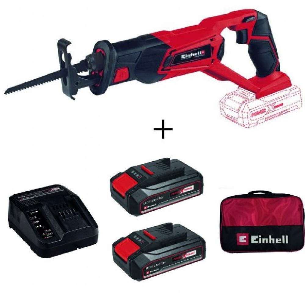 Einhell Te-Ap 18 Li Akulu Kilic Testere + 2X2,5 Ah Starterkit + Bez Canta Testere Fiyatı