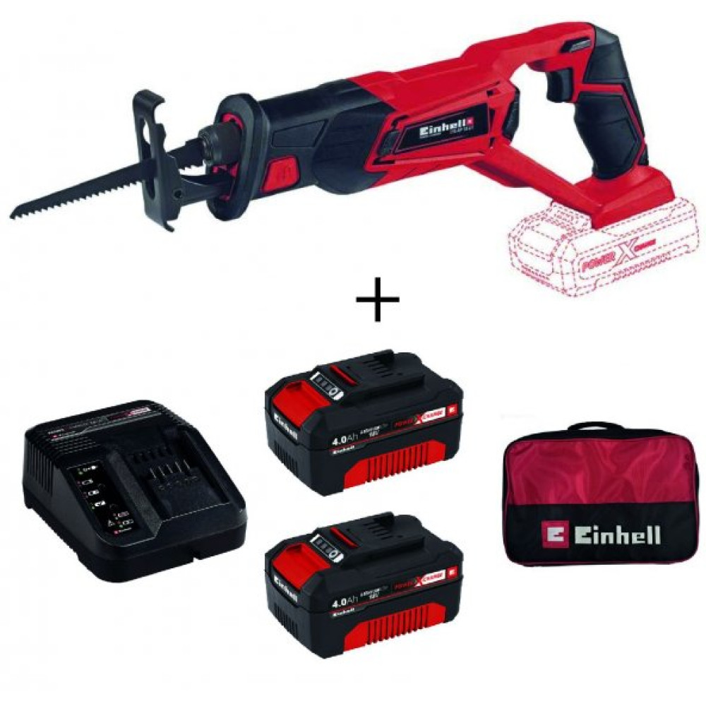Einhell Te-Ap 18 Li Akulu Kilic Testere + 2X4 Ah Starterkit + Bez Canta Testere Fiyatı