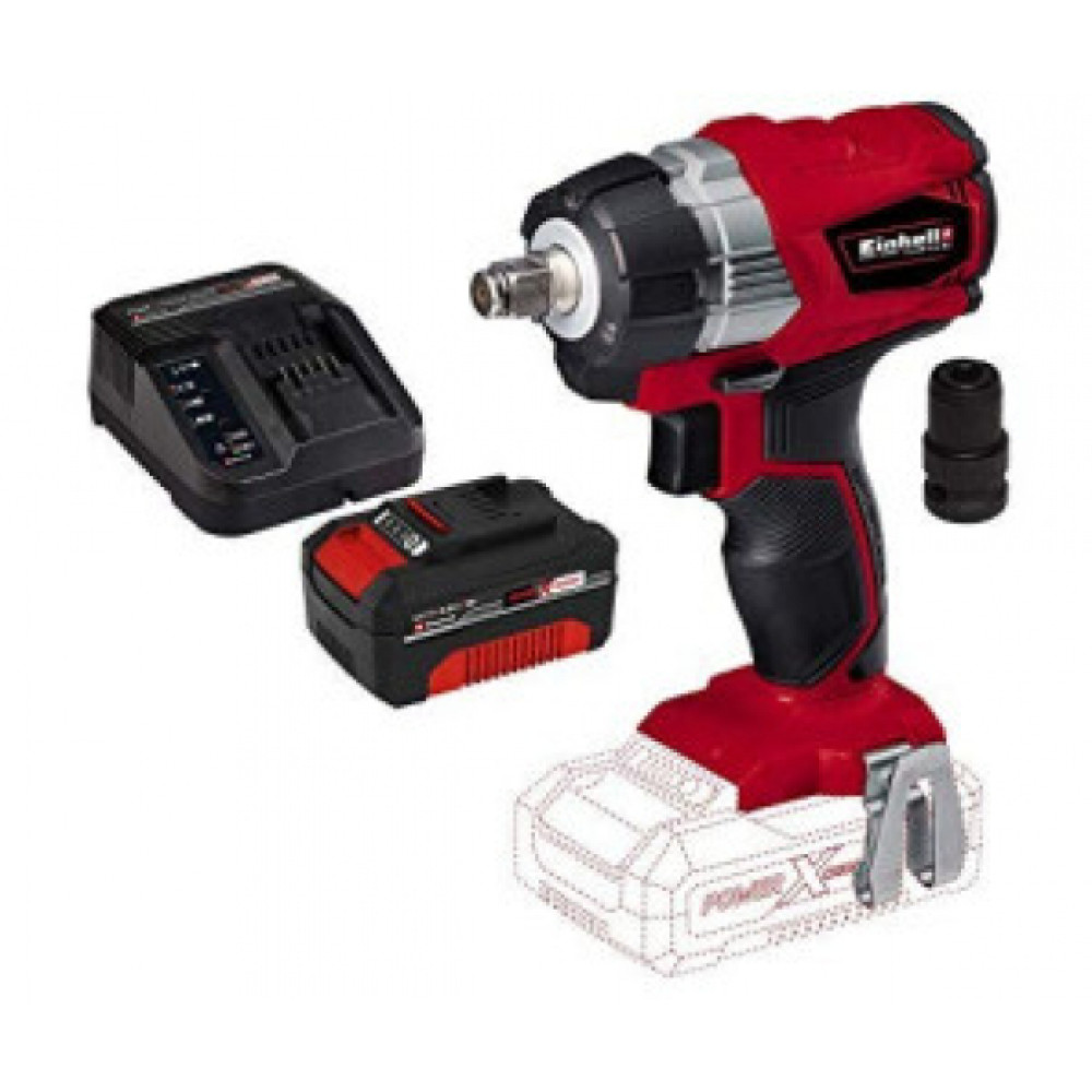 Einhell Te-Cw 18 Li Bl Akülü Şarjlı Somun Sıkma Kömürsüz + 4.0 Ah Elektrikli El Aletleri Fiyatı