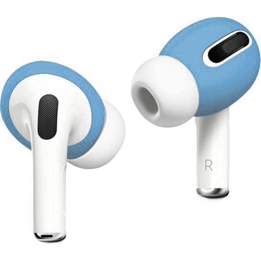 Eiroo Airpods Pro Kulaklık Ucu Mavi Silikon Kılıf - Açık Mavi Cep Telefonu Aksesuarı Fiyatı