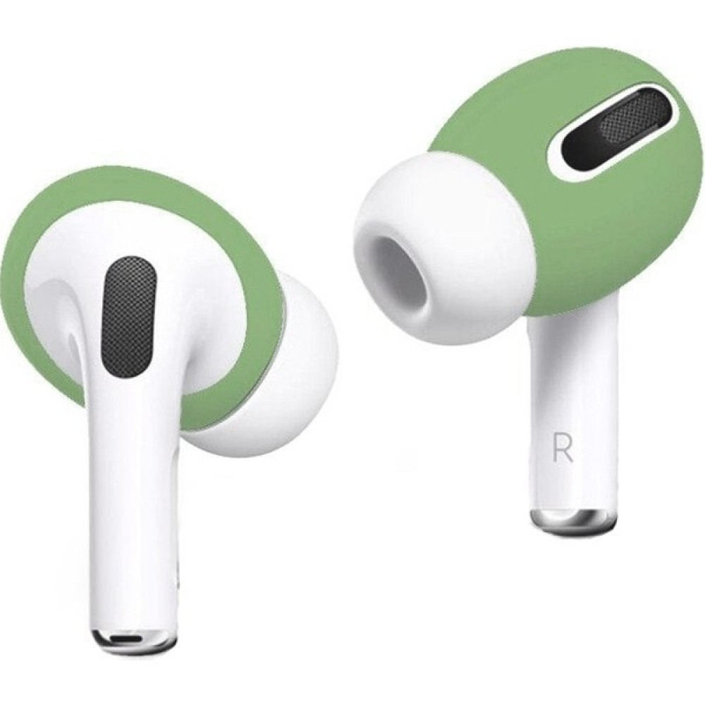 Eiroo Airpods Pro Kulaklık Ucu Yeşil Silikon Kılıf - Açık Yeşil Cep Telefonu Aksesuarı Fiyatı