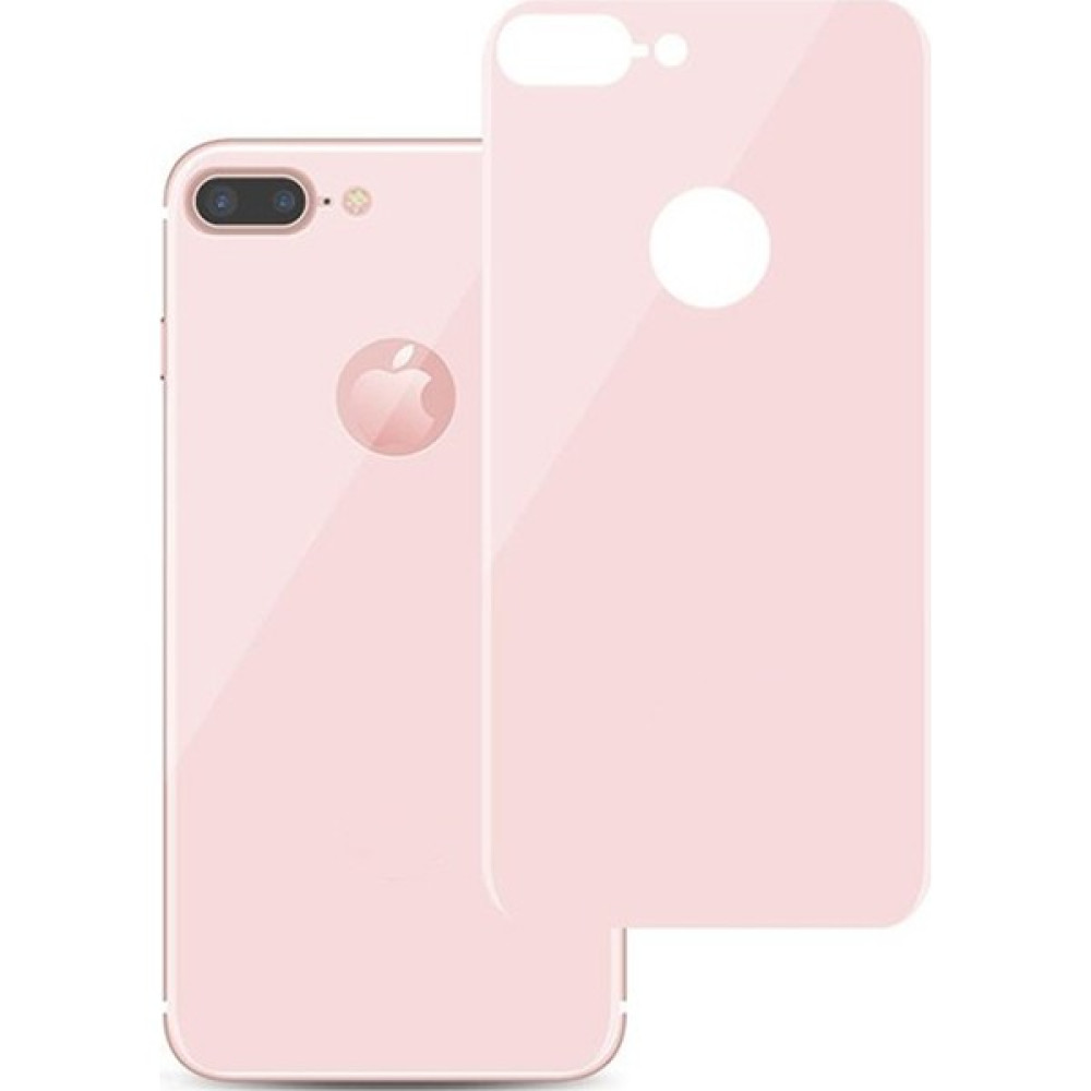 Eiroo iPhone 7 Plus / 8 Plus Tempered Glass Rose Gold Arka Cam Ekran Koruyucu Cep Telefonu Kılıfı Fiyatı