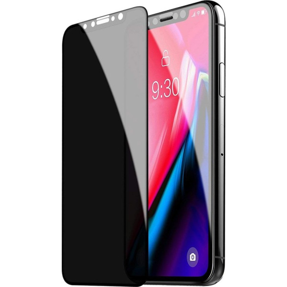 Eiroo iPhone XR Privacy Tempered Glass Premium Cam Ekran Koruyucu Siyah Cep Telefonu Kılıfı Fiyatı