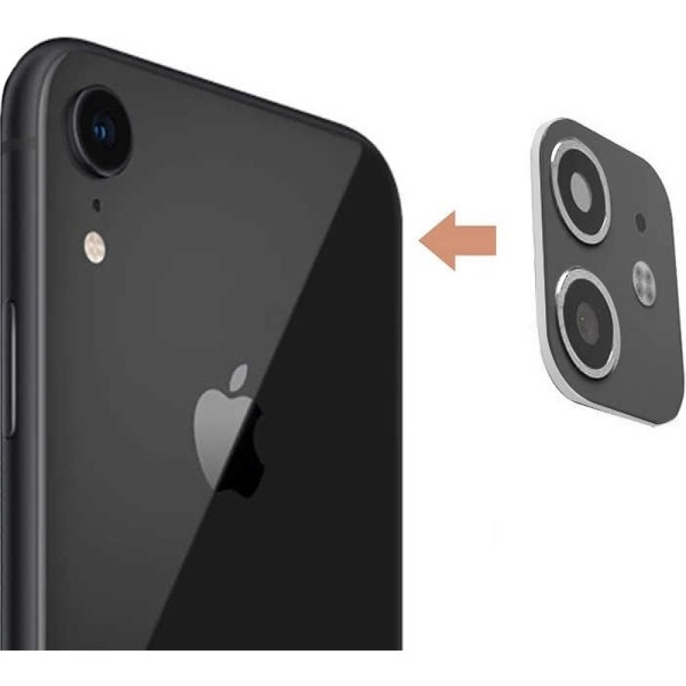 Eiroo iPhone Xr To iPhone 11 Çeviren Siyah Kamera Koruyucu Cep Telefonu Ekran Koruyucusu Fiyatı