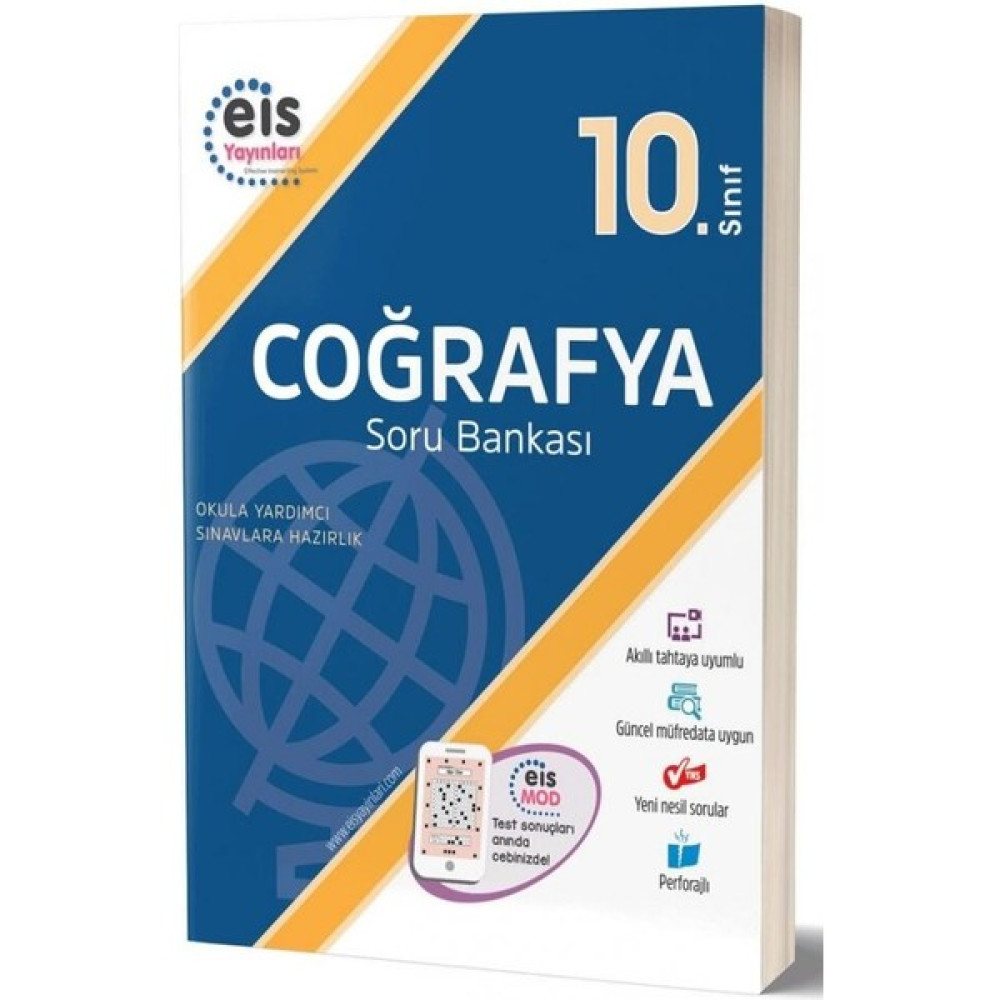 Eis Yayınları 10. Sınıf Coğrafya Soru Bankası Coğrafya Fiyatı